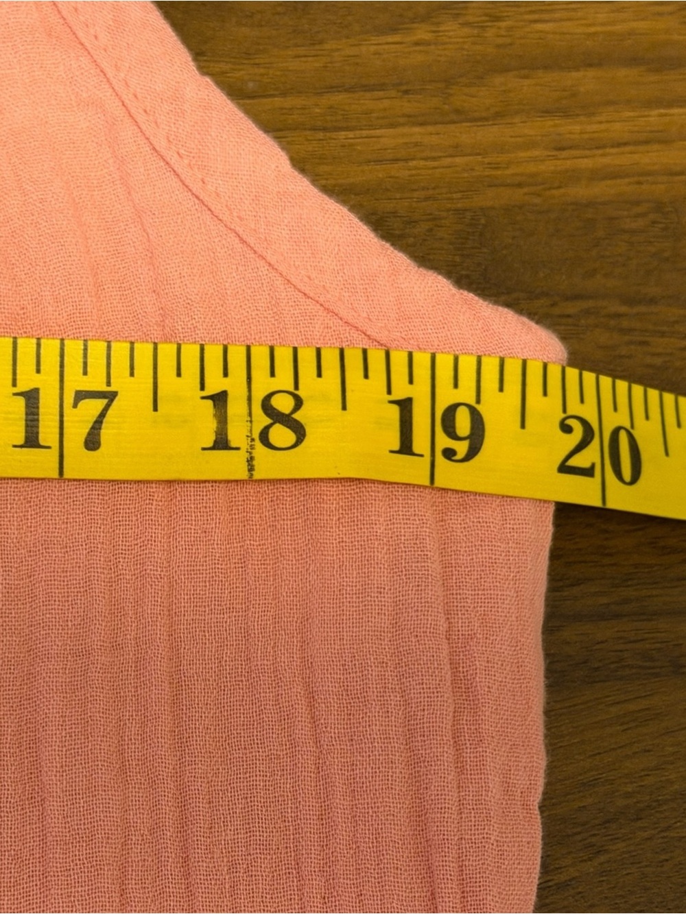 NWT Quince 100% Organic Cotton Gauze Tiered Maxi Dress in Coral Blush Size L - Picture 9 of 10